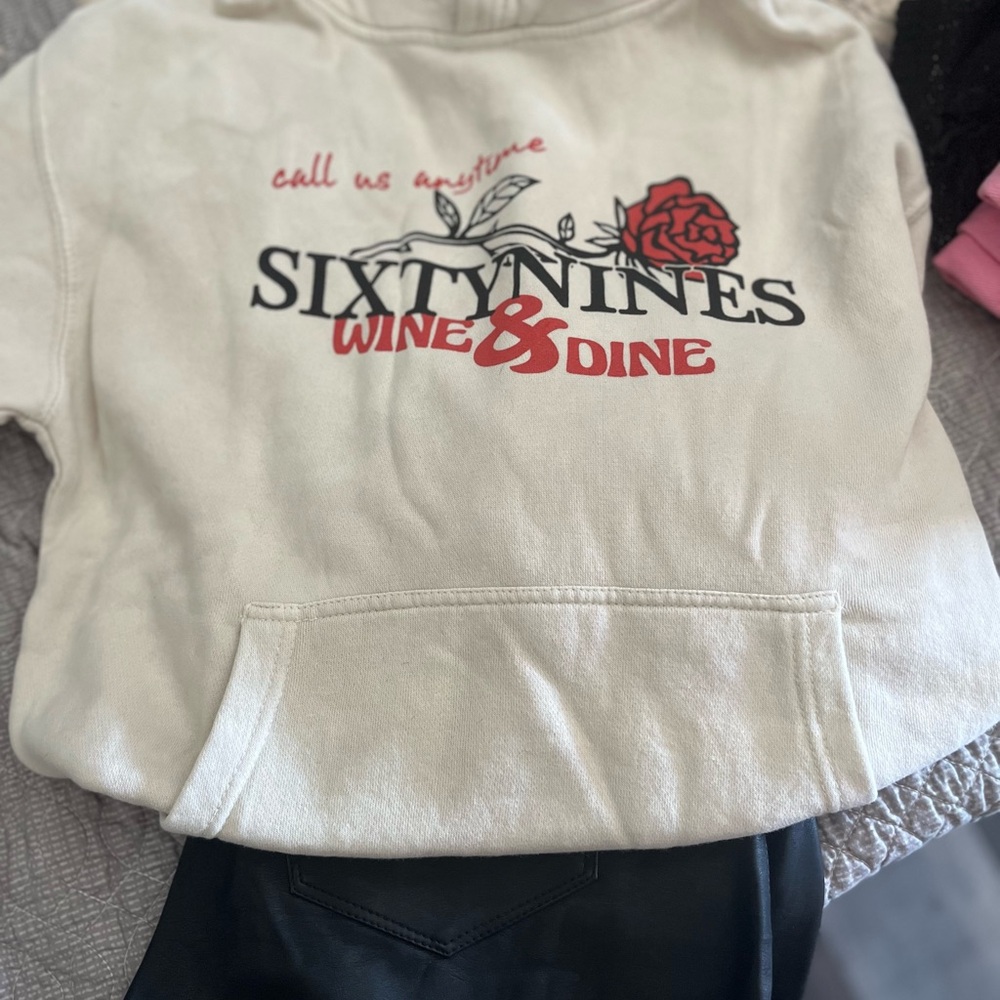 Cream Kids Hoodie